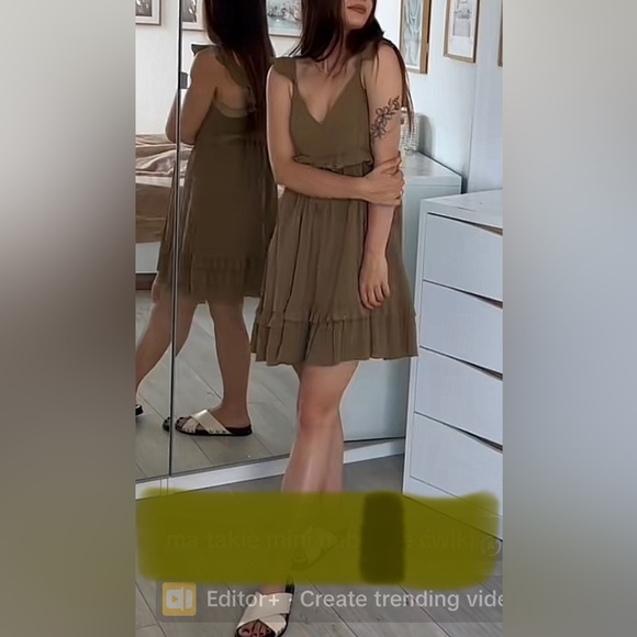 STUDDED MINI DRESS - Picture 3 of 8